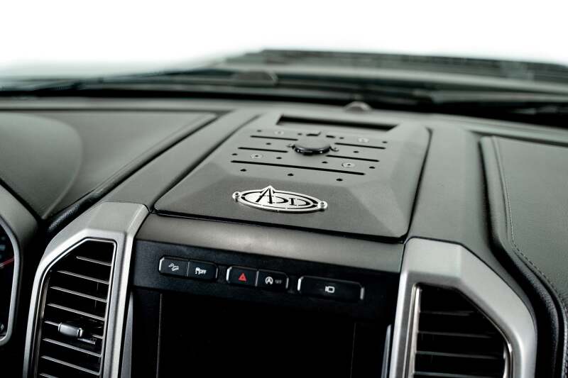 Ford F-150 Dash Mount - Addictive Desert Designs - Digital Device - Hammer Black Powder Coat - `15-`20
